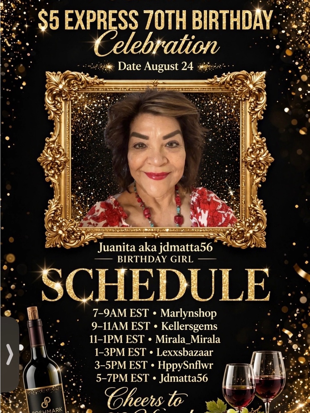 $5 ExpressTrain Show, Join my 70th Birthday Celebration! 🥳💗🛍️